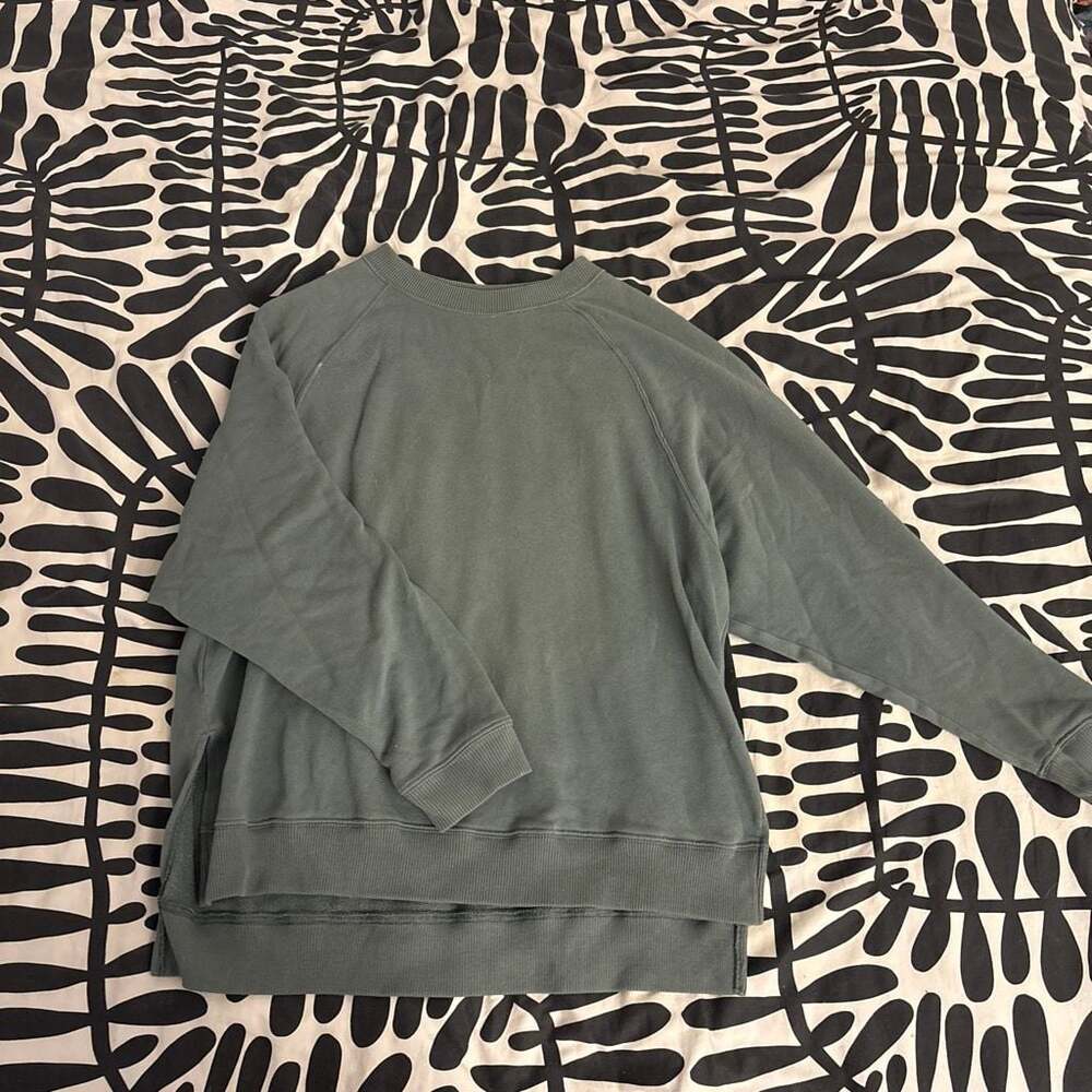 American Eagle Green Crewneck Sweatshirt Size M